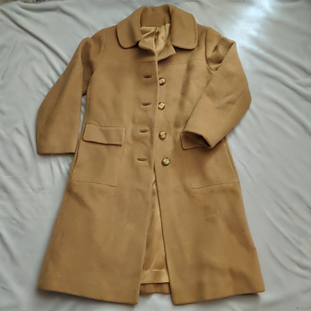 Tan Peacoat